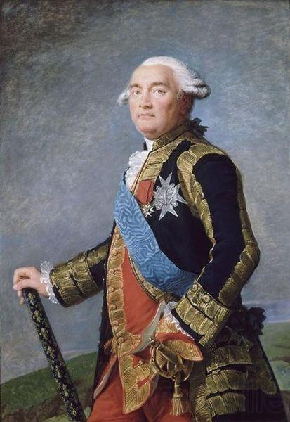 eisabeth Vige-Lebrun Portrait du marechal de Segur France oil painting art